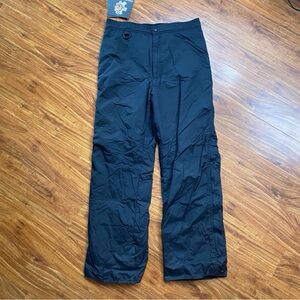 NWT New Womens Rawik Black Snowboarding Pants Size Large Outdoor Water Resistant